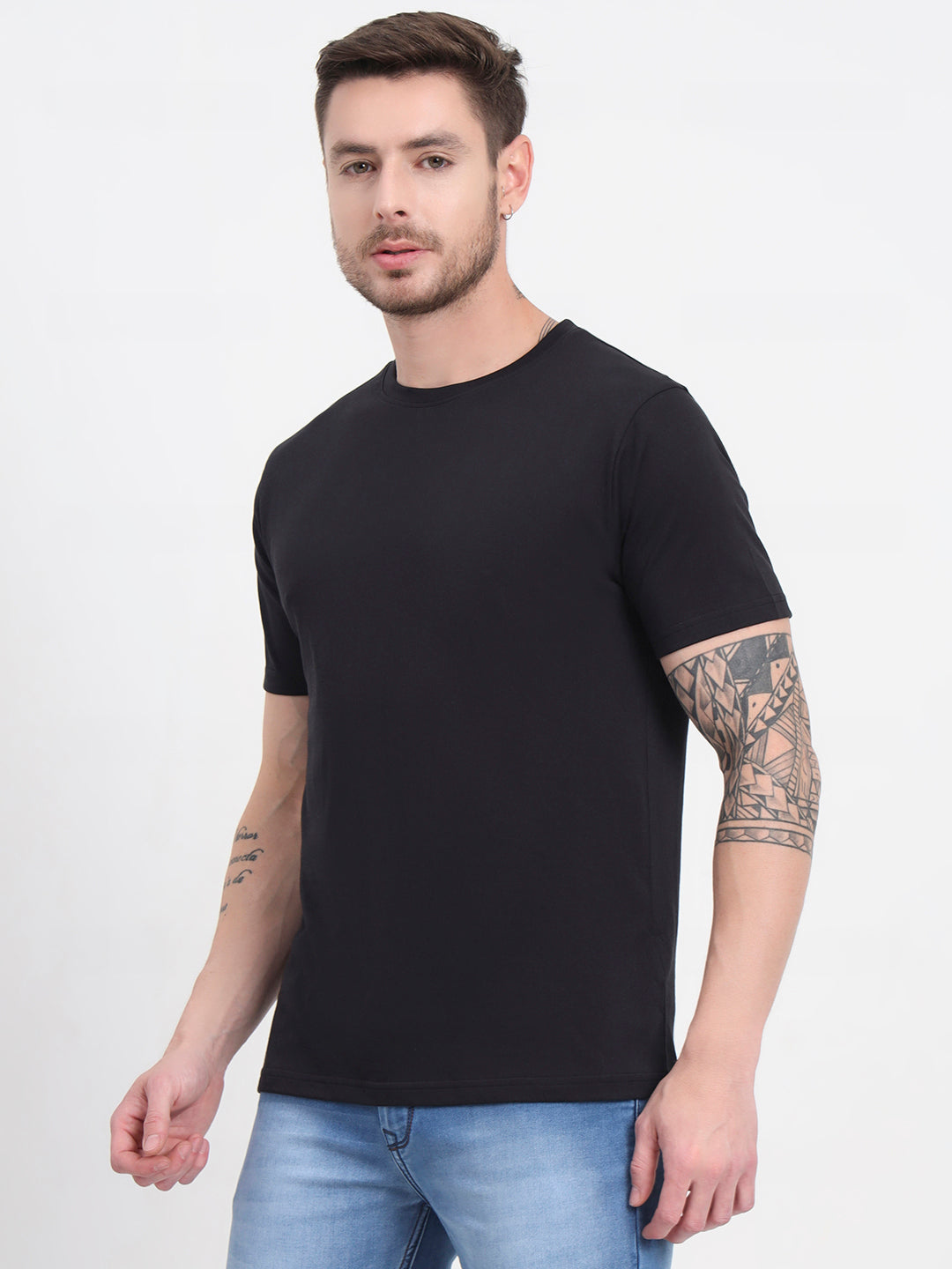 Supima Crew - Jet Black