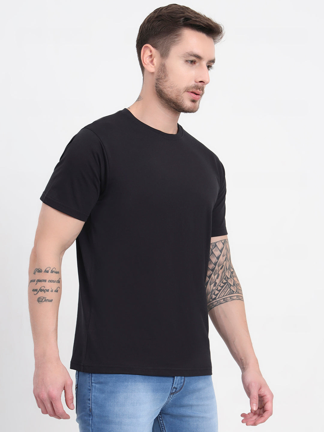 Supima Crew - Jet Black