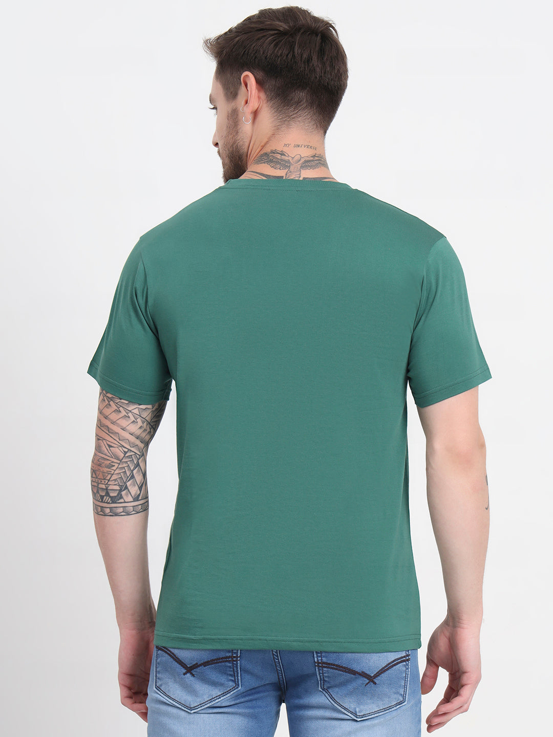 Supima Crew - Hunter Green