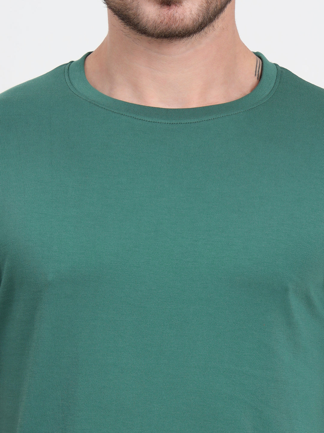 Supima Crew - Hunter Green