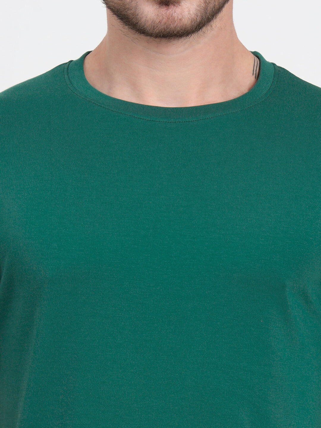 Supima Crew - Hunter Green