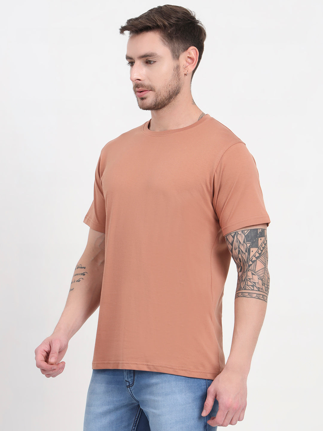 Supima Crew - Mocha Mousse